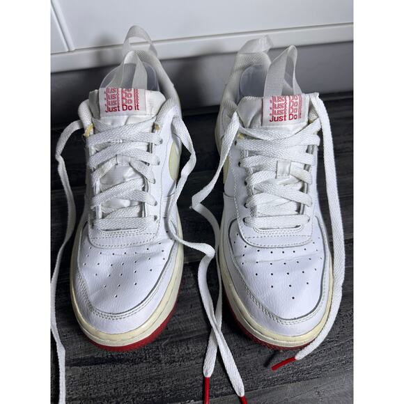 Nike Air Force 1 Low CN8534-100 Bodega Plastic Bag White Rose Shoes - Picture 2 of 6